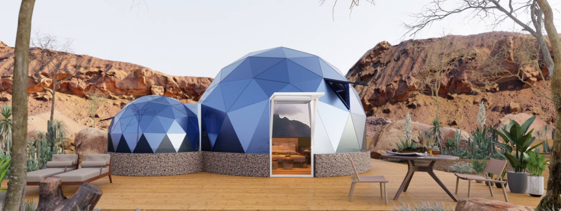 赤壁市球形智能光伏玻璃星空房